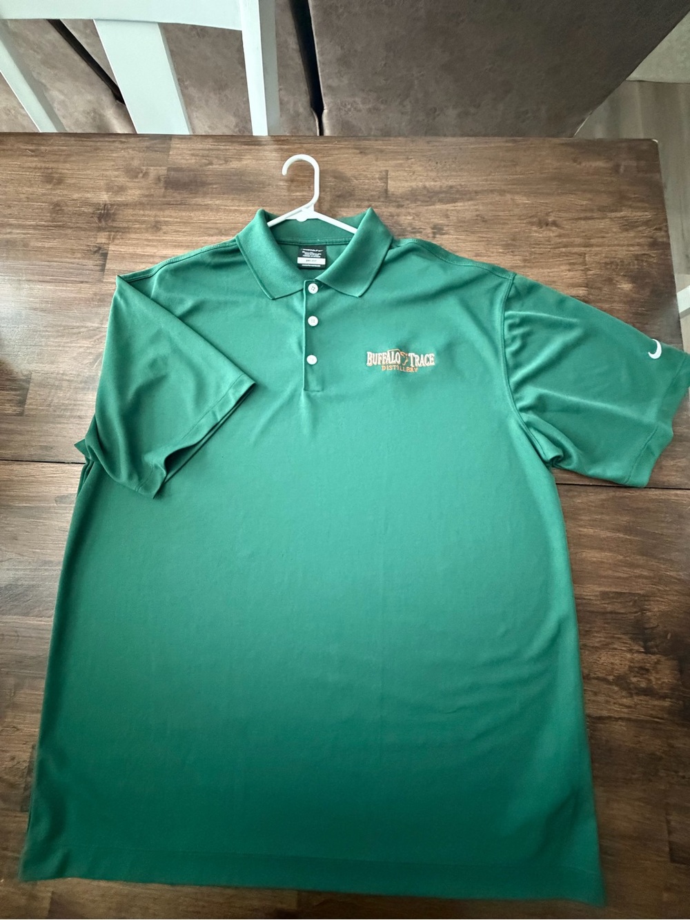 Buffalo Trace Men's Polo Golf Shirt Nike Dry Fit